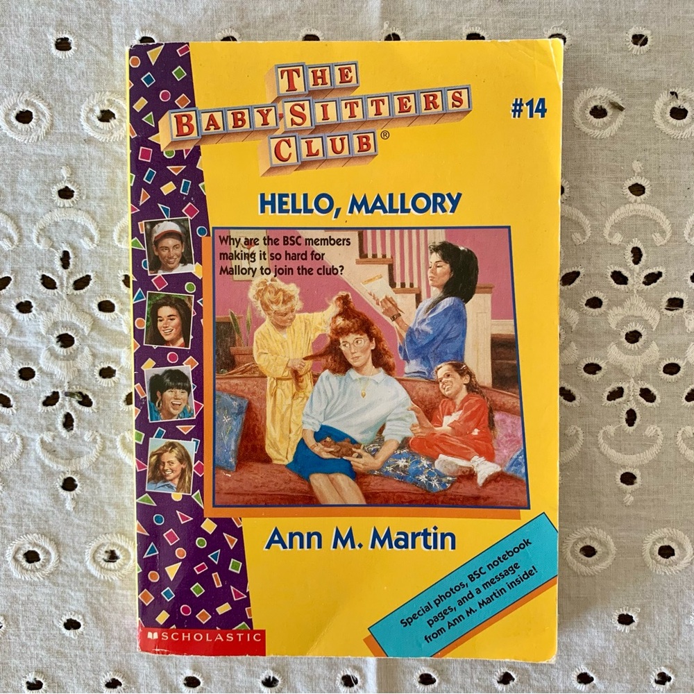 The Baby-Sitters Club - #14 Hello, Mallory - Vintage 80s - Collectors Edition